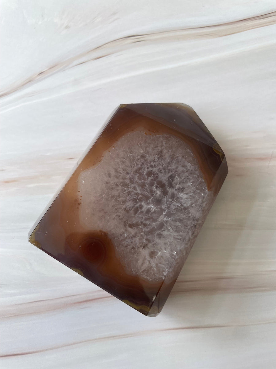 Druzy Agaat toren Gem Interior