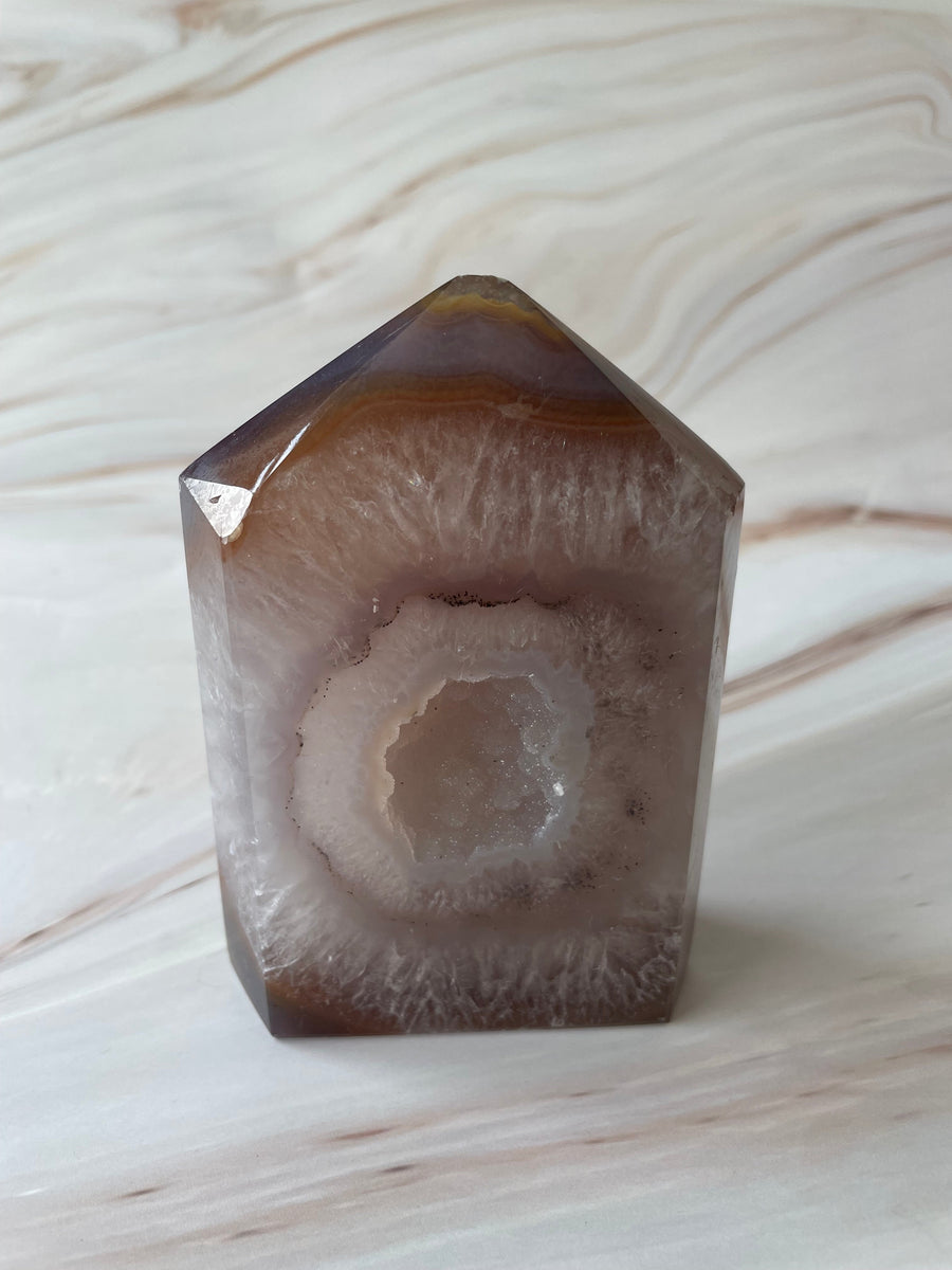 Druzy Agaat toren Gem Interior